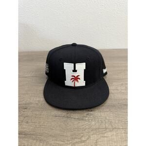Farmers Market Hawaii Not Fitted 808 All Day SnapBack Hat Embroidered Black